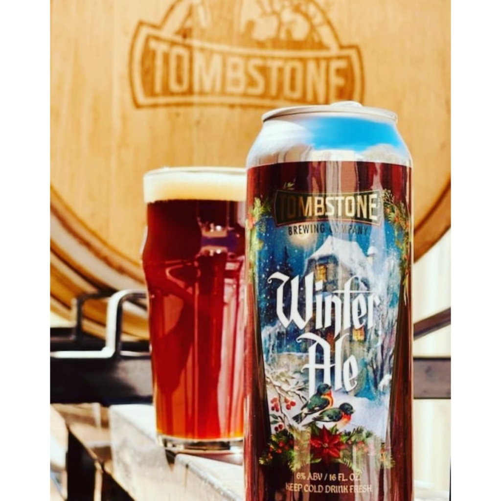winter ale at tombstone brewery